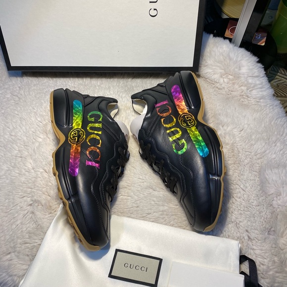 New authentic Gucci rhyton sneakers-Last pair available - Picture 6 of 16